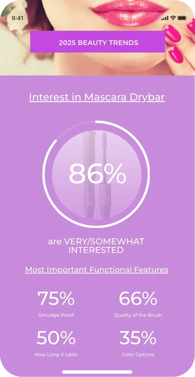 early stage innovation reporting and mobile deliverable