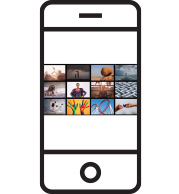 Immersive blend of robust quantitative data and rich qualitative input, contextualized with illuminating video and photo artifacts